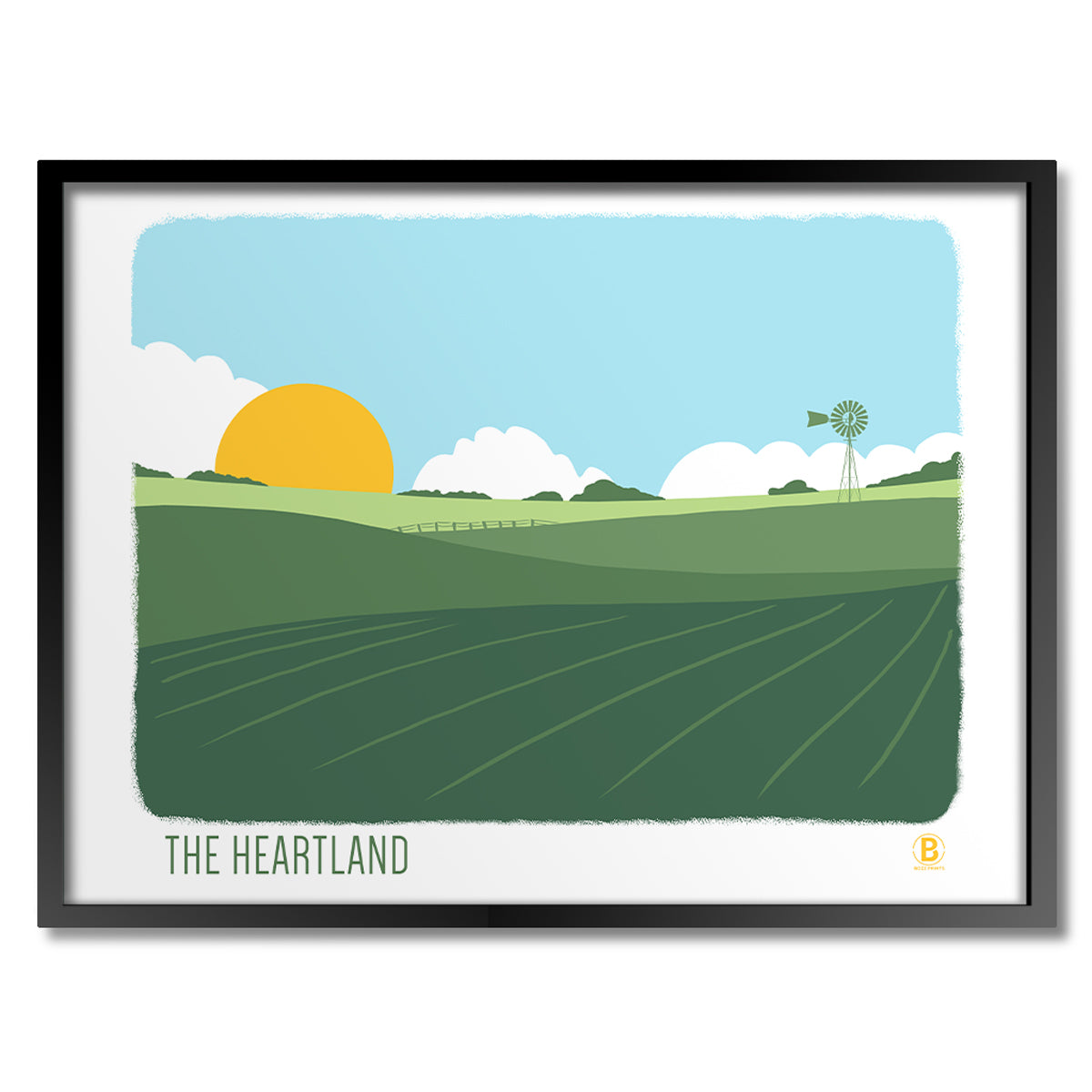 The Heartland Print - Bozz Prints