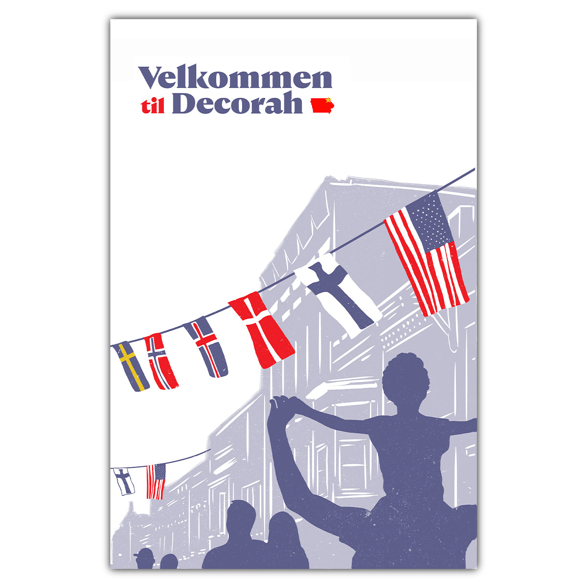 Velkommen til Decorah Postcard - Bozz Prints