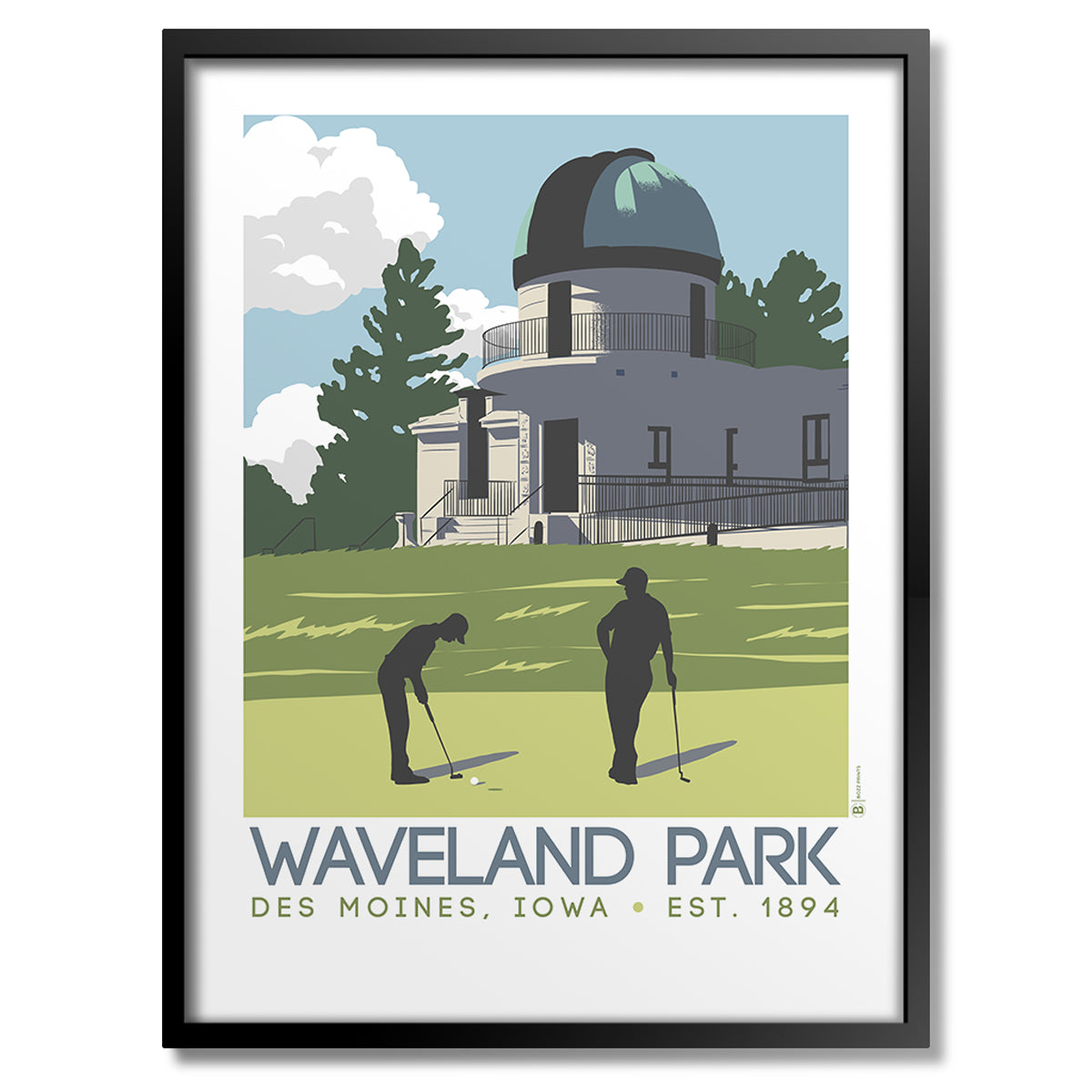 Waveland Park Print - Bozz Prints