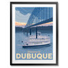 Welcome To Dubuque Riverboat Print - Bozz Prints