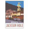 Welcome to Jackson Hole Postcard - Bozz Prints