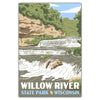 Willow River State Park Wisconsin Postcard