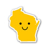 Smiley Face Wisconsin - Bozz Prints