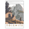Yosemite National Park Half Dome Postcard - Bozz Prints