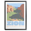 Zion National Park Angels Landing View Print - Bozz Prints