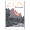 Zion National Park Watchman Trail Postcard - Bozz Prints